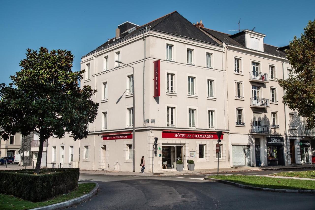 Hôtel de Champagne Angers Exterior foto